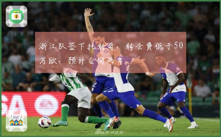 浙江队签下托利奇，转会费低于50万欧，预计合同两年